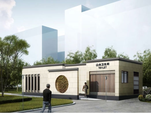 揭西豪华组装型移动厕所